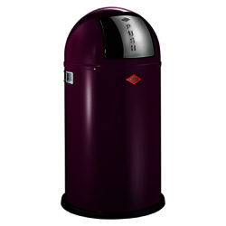 Wesco Pushboy Bin, 50L Purple